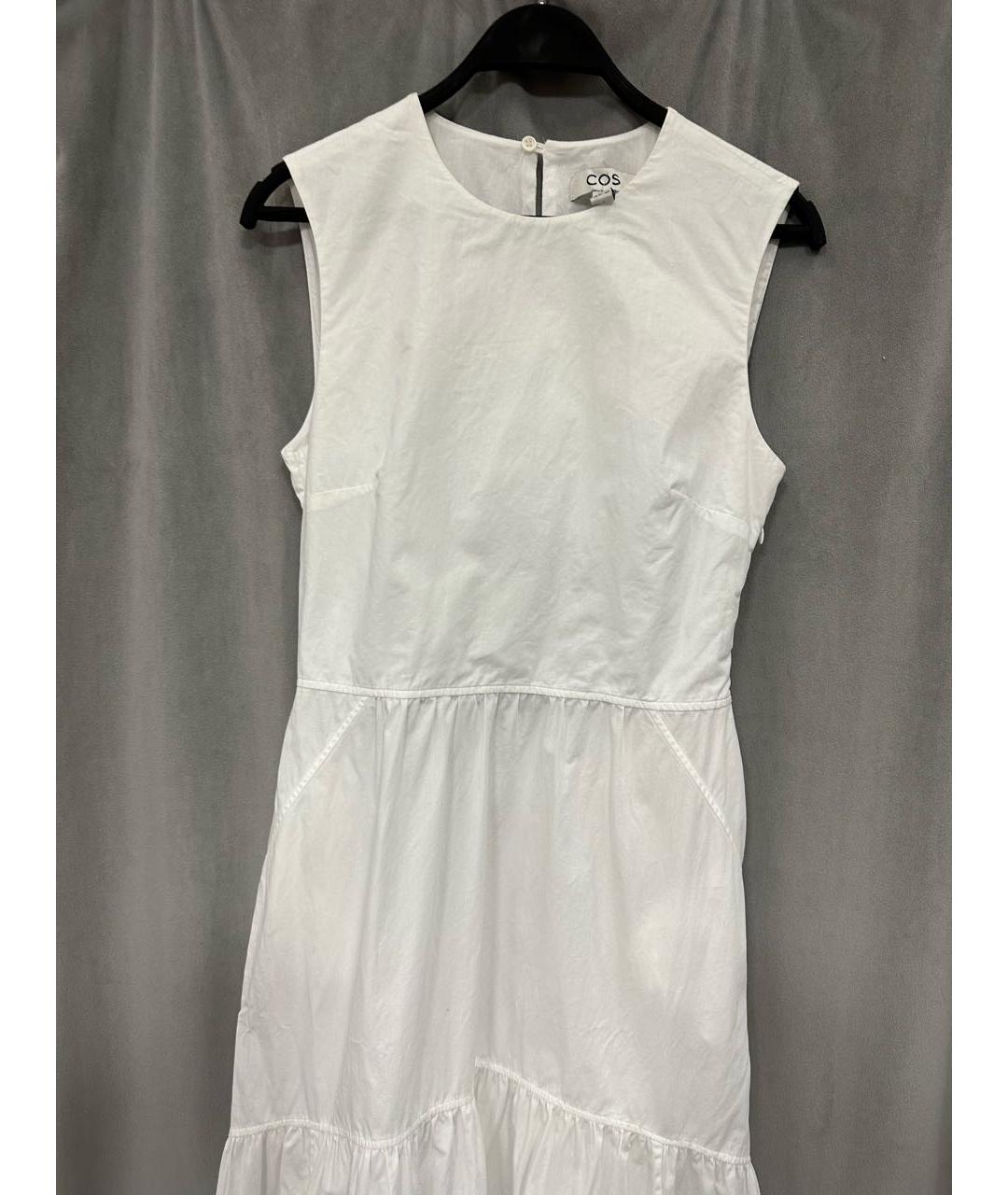 COS Белое повседневное платье, фото 3