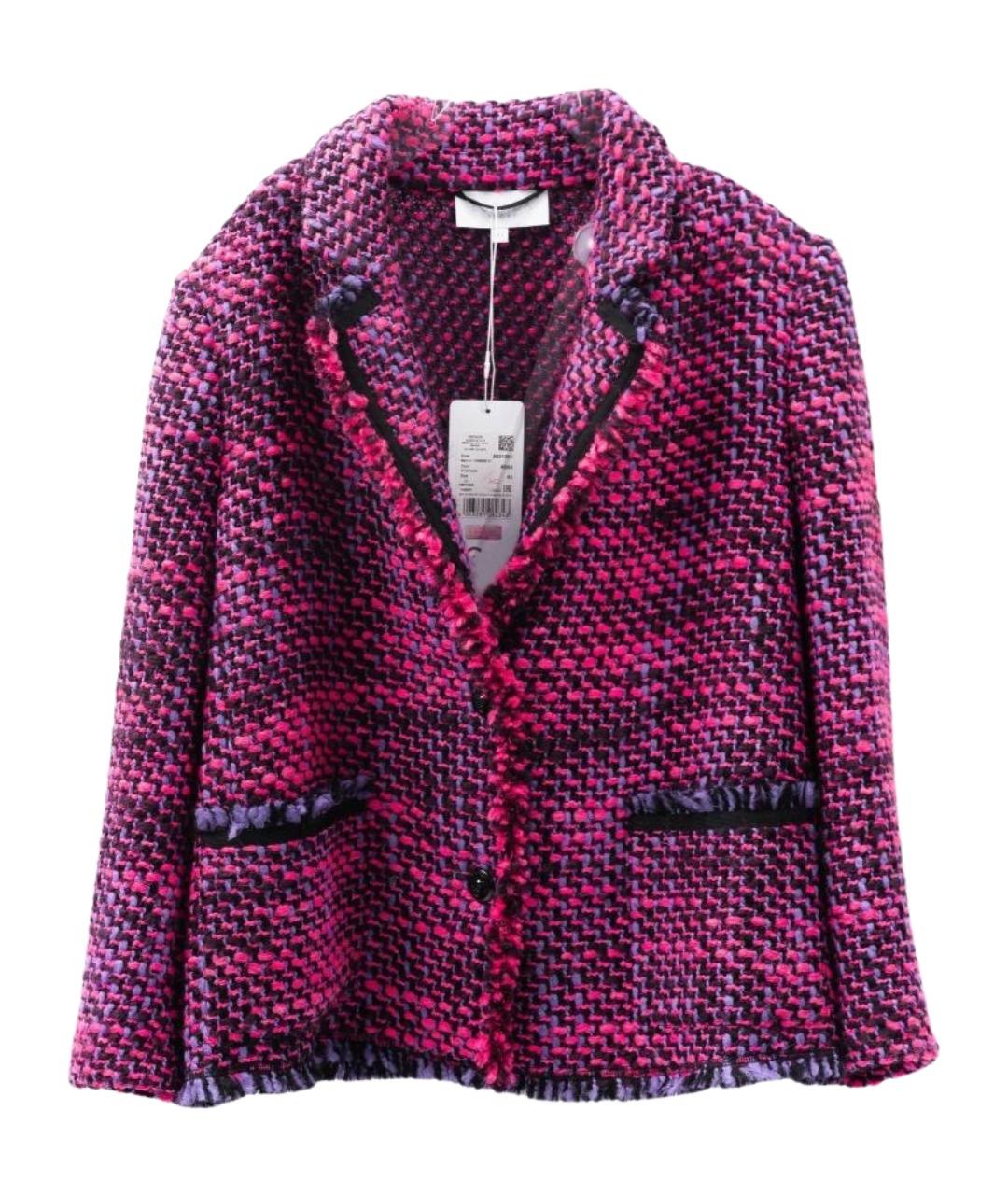 ESCADA Фуксия шерстяной жакет/пиджак, фото 1