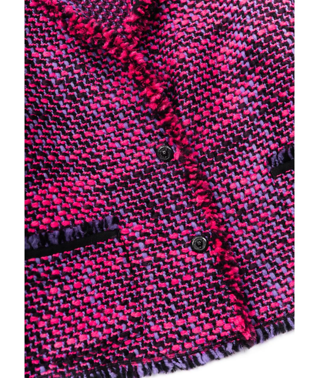 ESCADA Фуксия шерстяной жакет/пиджак, фото 6