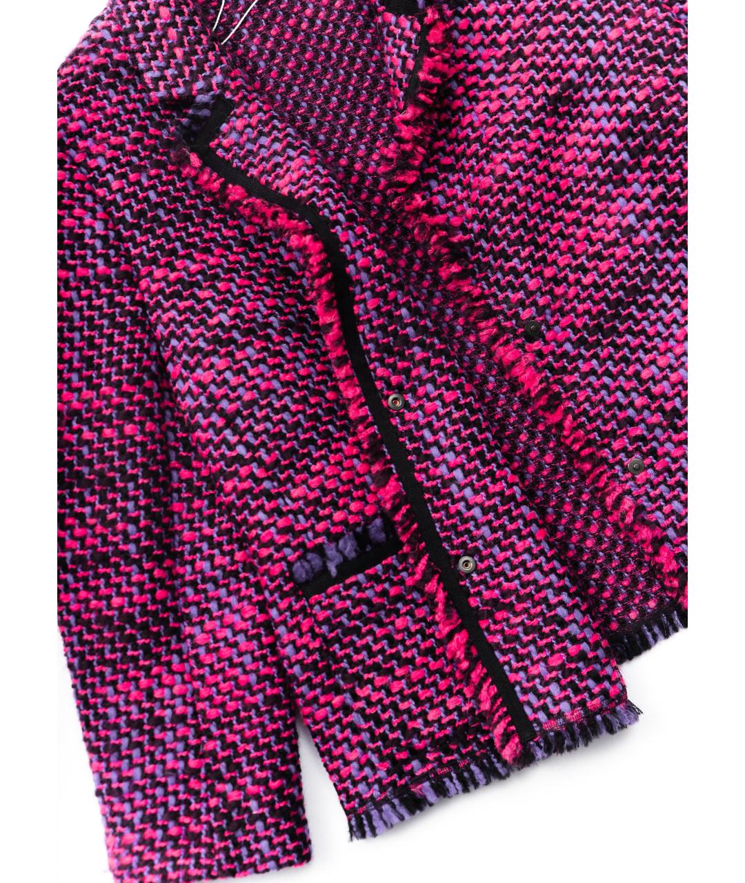 ESCADA Фуксия шерстяной жакет/пиджак, фото 5