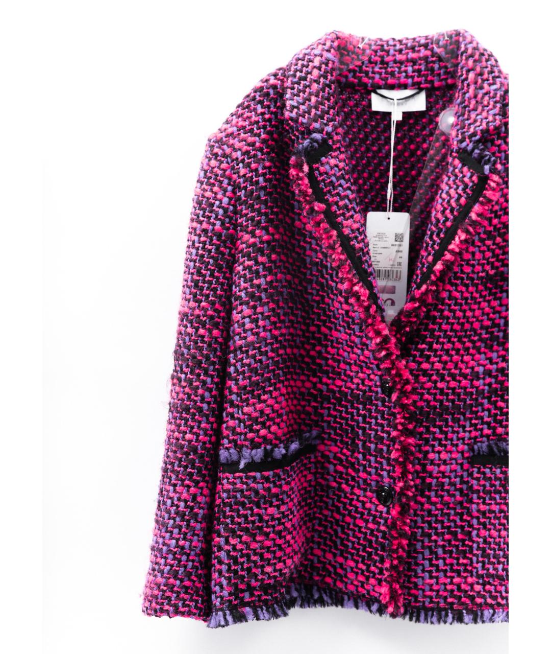 ESCADA Фуксия шерстяной жакет/пиджак, фото 4
