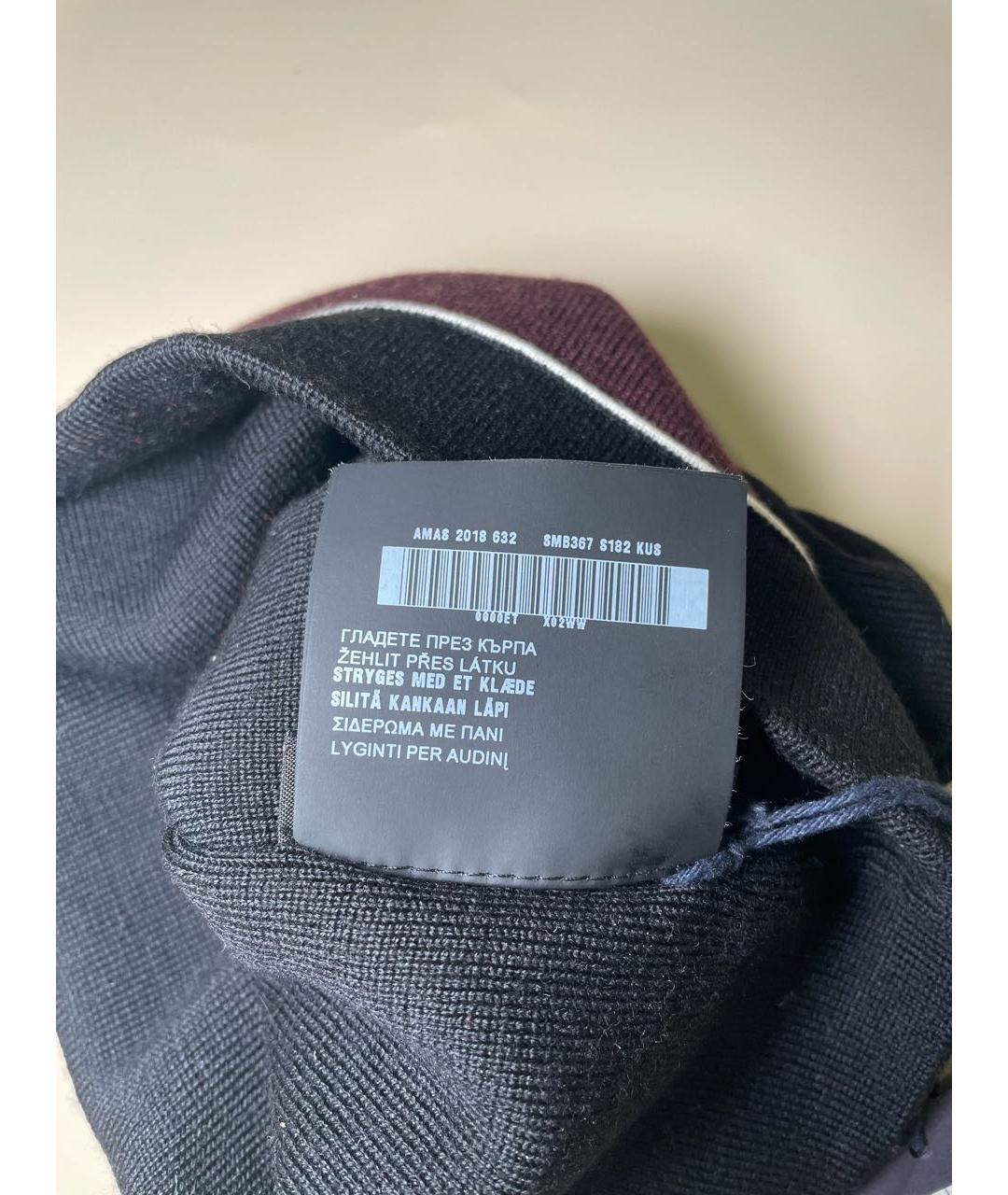 PRADA Черная шерстяная шапка, фото 5