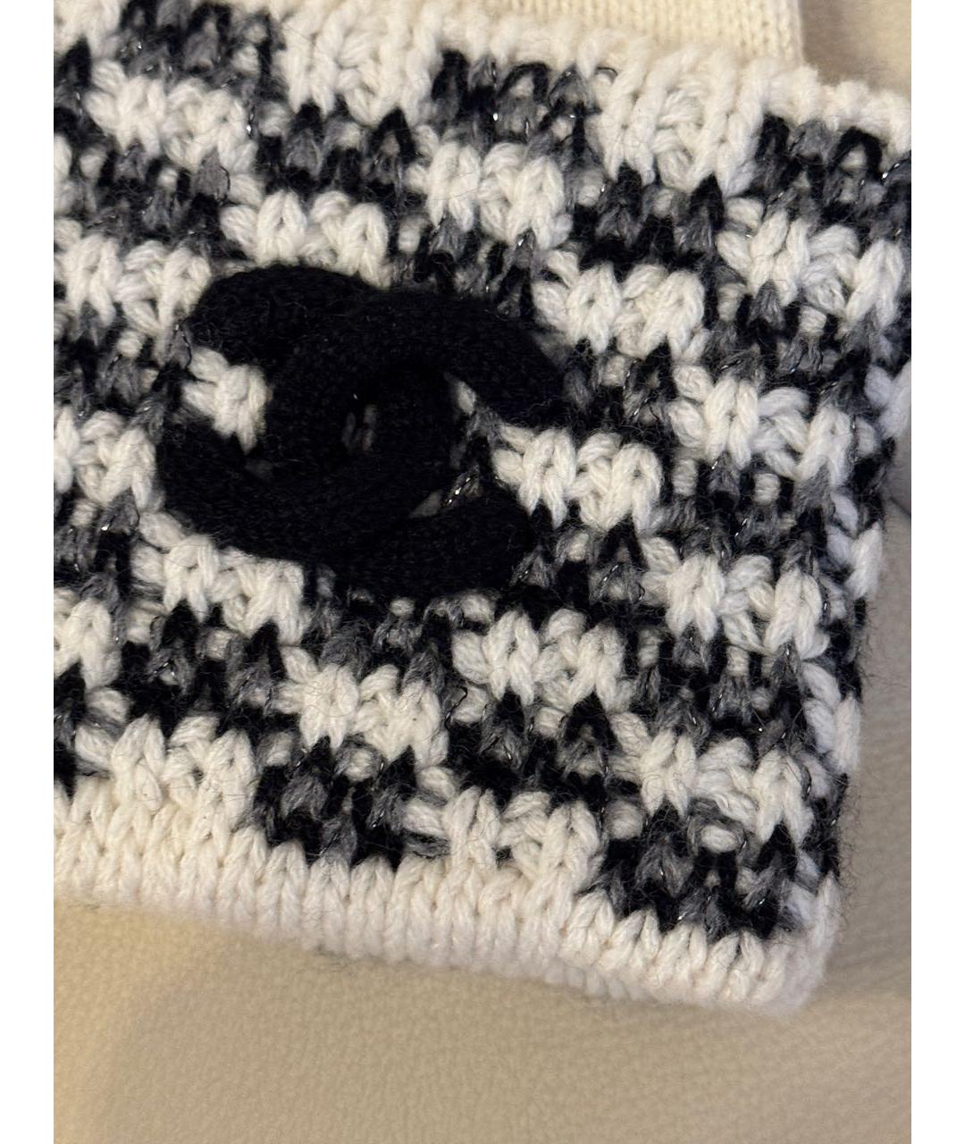 CHANEL Бежевая кашемировая шапка, фото 4