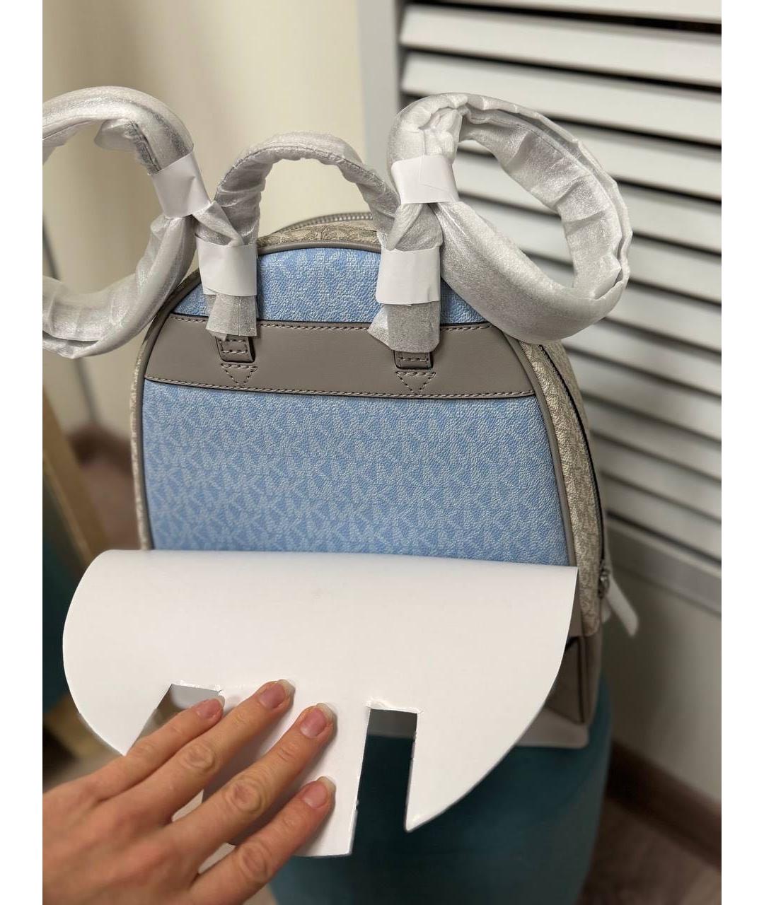 MICHAEL KORS Серый рюкзак, фото 4