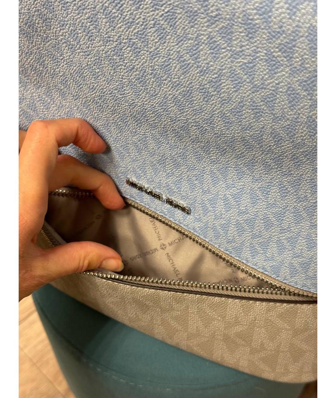 MICHAEL KORS Серый рюкзак, фото 7