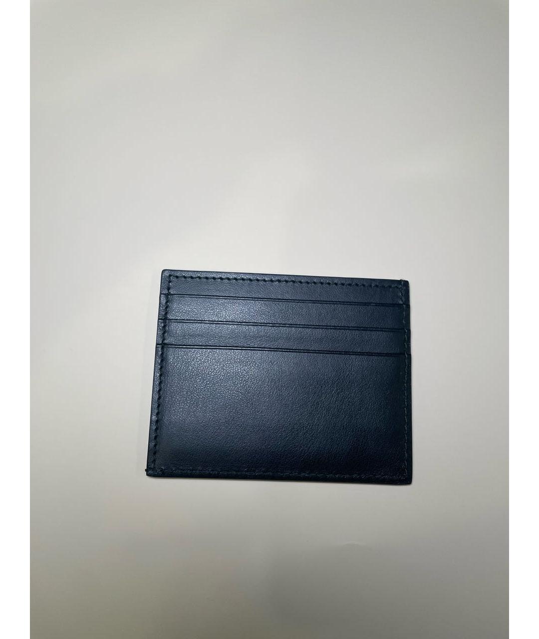 PRADA Черный кардхолдер из искусственной кожи, фото 2