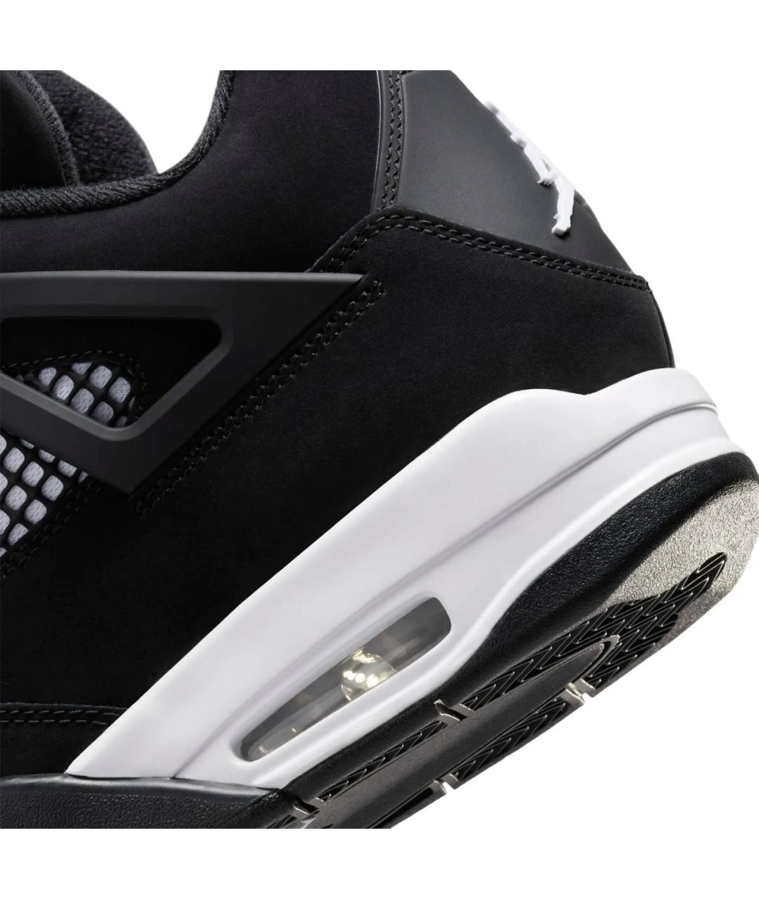 JORDAN Черные нубуковые высокие кроссовки / кеды, фото 7