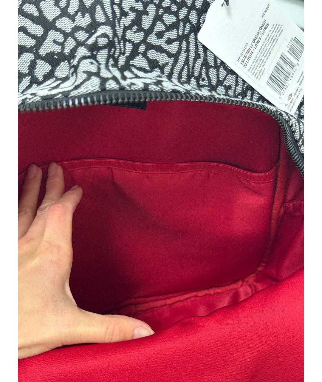 JORDAN Серый тканевый рюкзак, фото 3