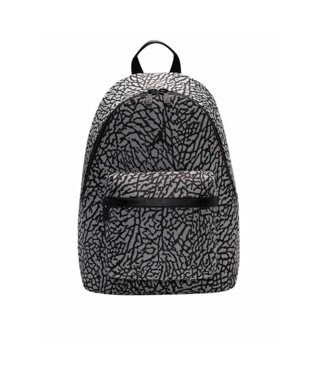 JORDAN Серый тканевый рюкзак, фото 1