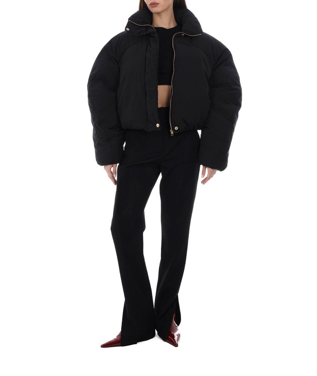 JACQUEMUS Черная полиэстеровая куртка, фото 4