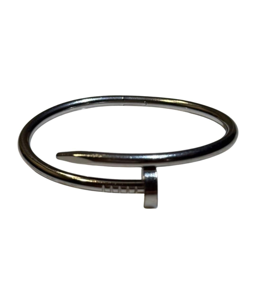 CARTIER Серебрянный браслет из белого золота, фото 1