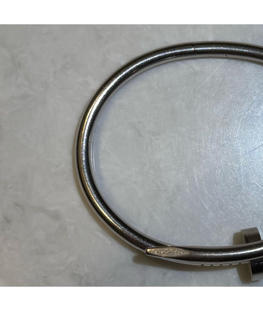 CARTIER Серебрянный браслет из белого золота, фото 2