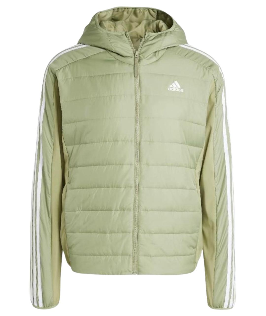 ADIDAS Зеленая полиэстеровая куртка, фото 1