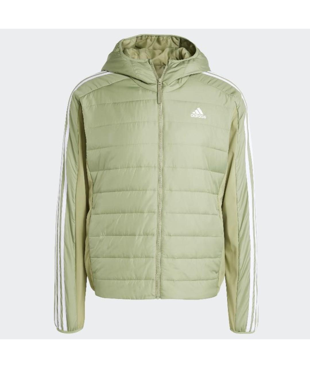 ADIDAS Зеленая полиэстеровая куртка, фото 6