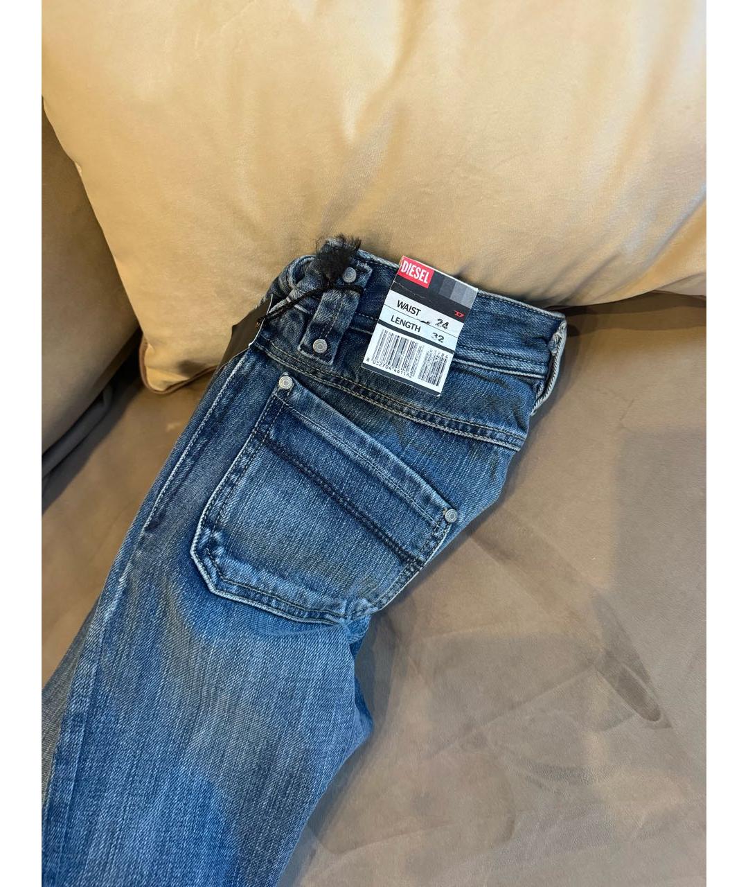 DIESEL Синие прямые джинсы, фото 2