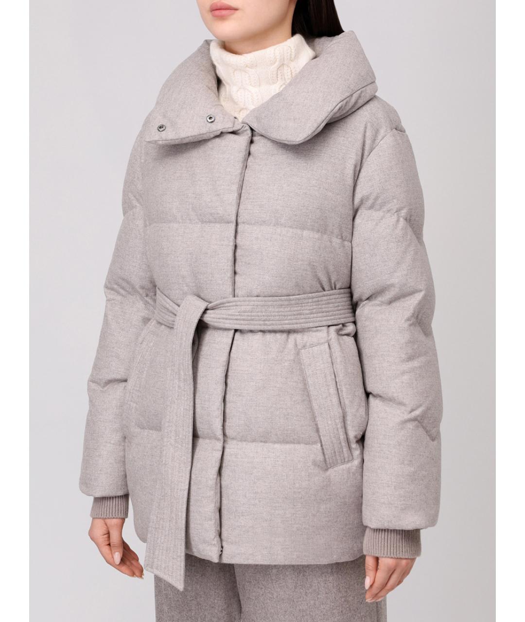 HETREGO Бежевый пуховик, фото 4