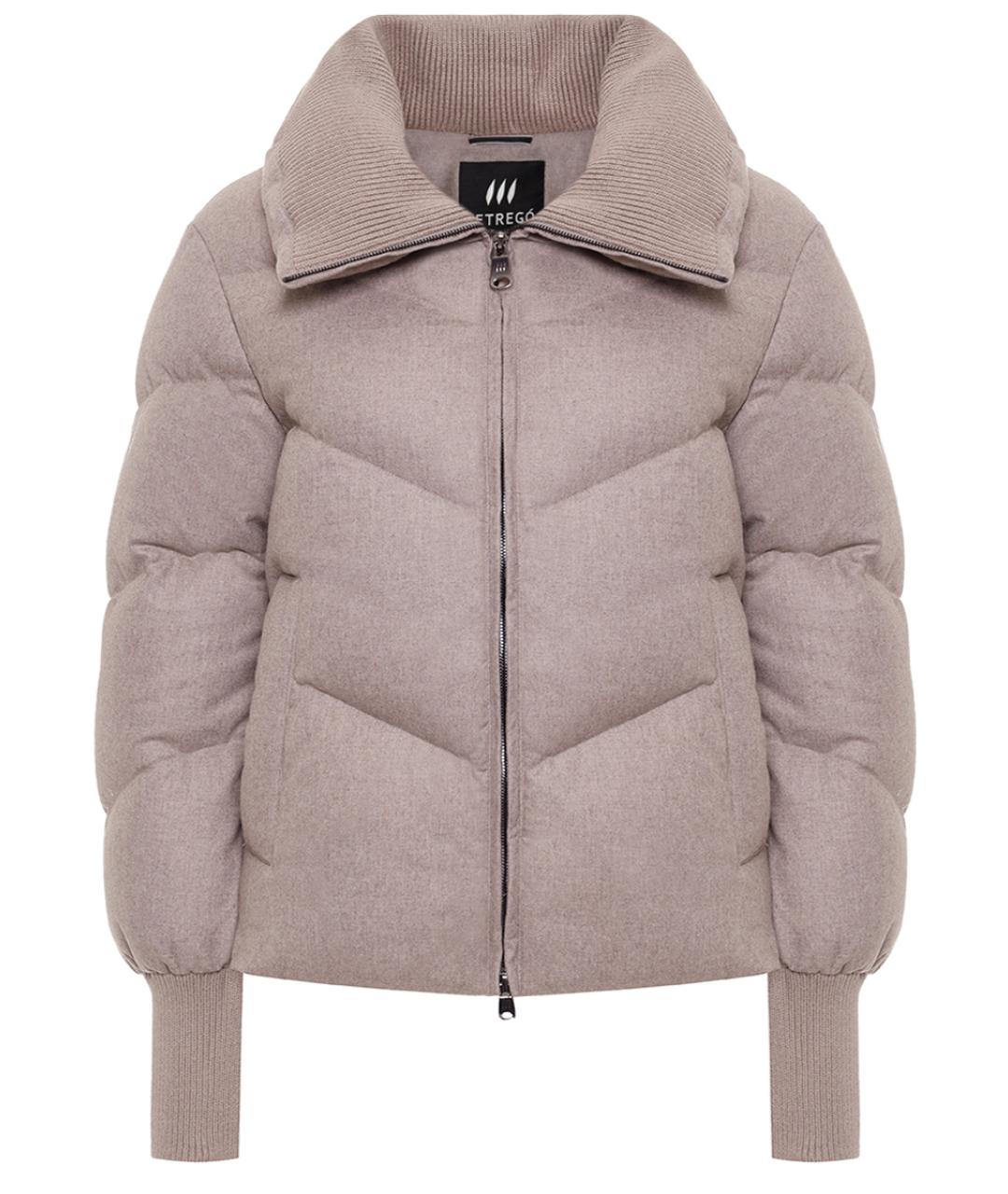 HETREGO Бежевый пуховик, фото 1
