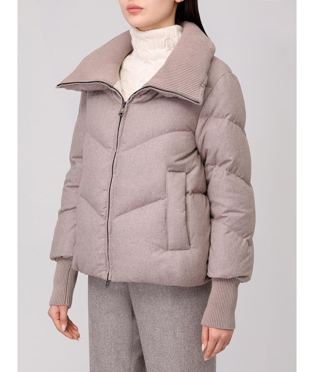 HETREGO Бежевый пуховик, фото 4