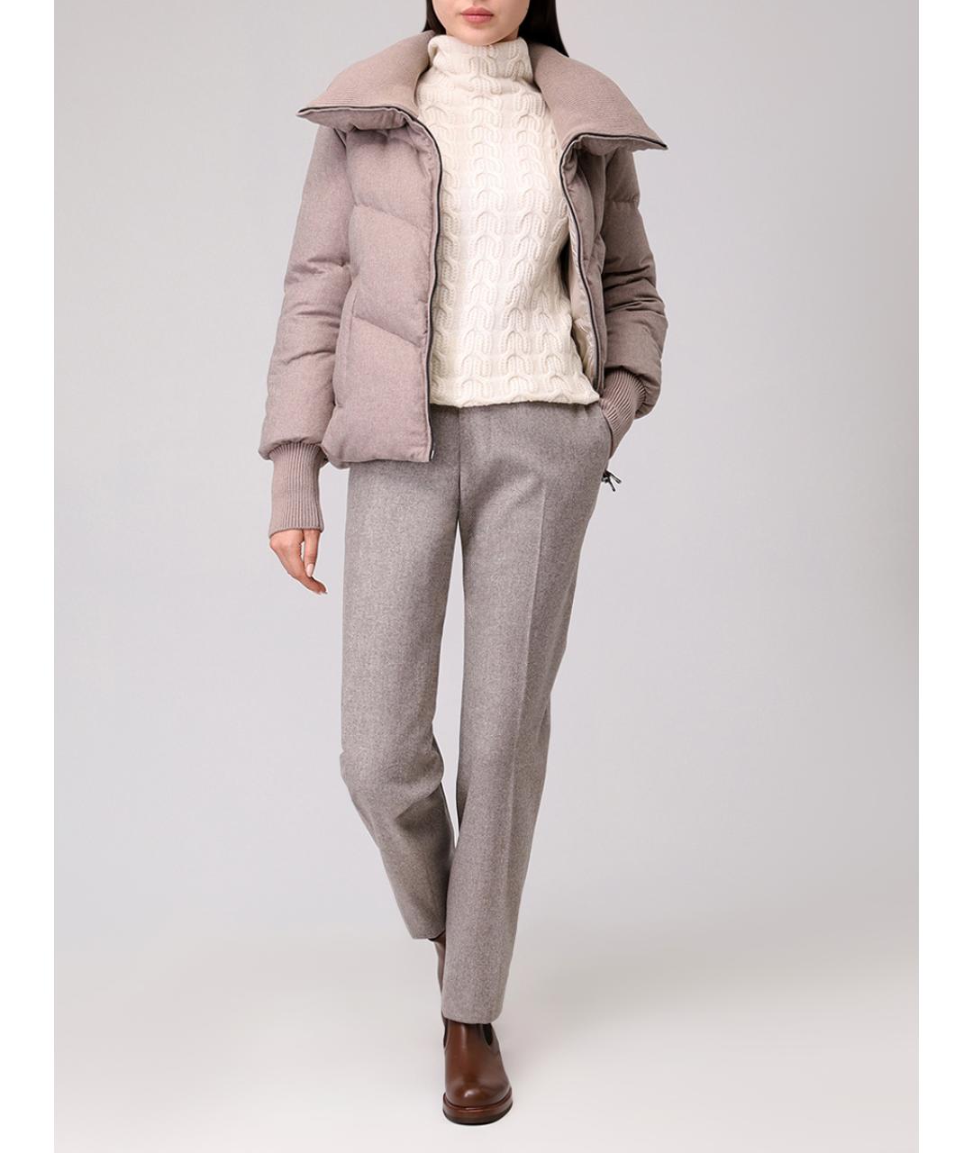 HETREGO Бежевый пуховик, фото 2