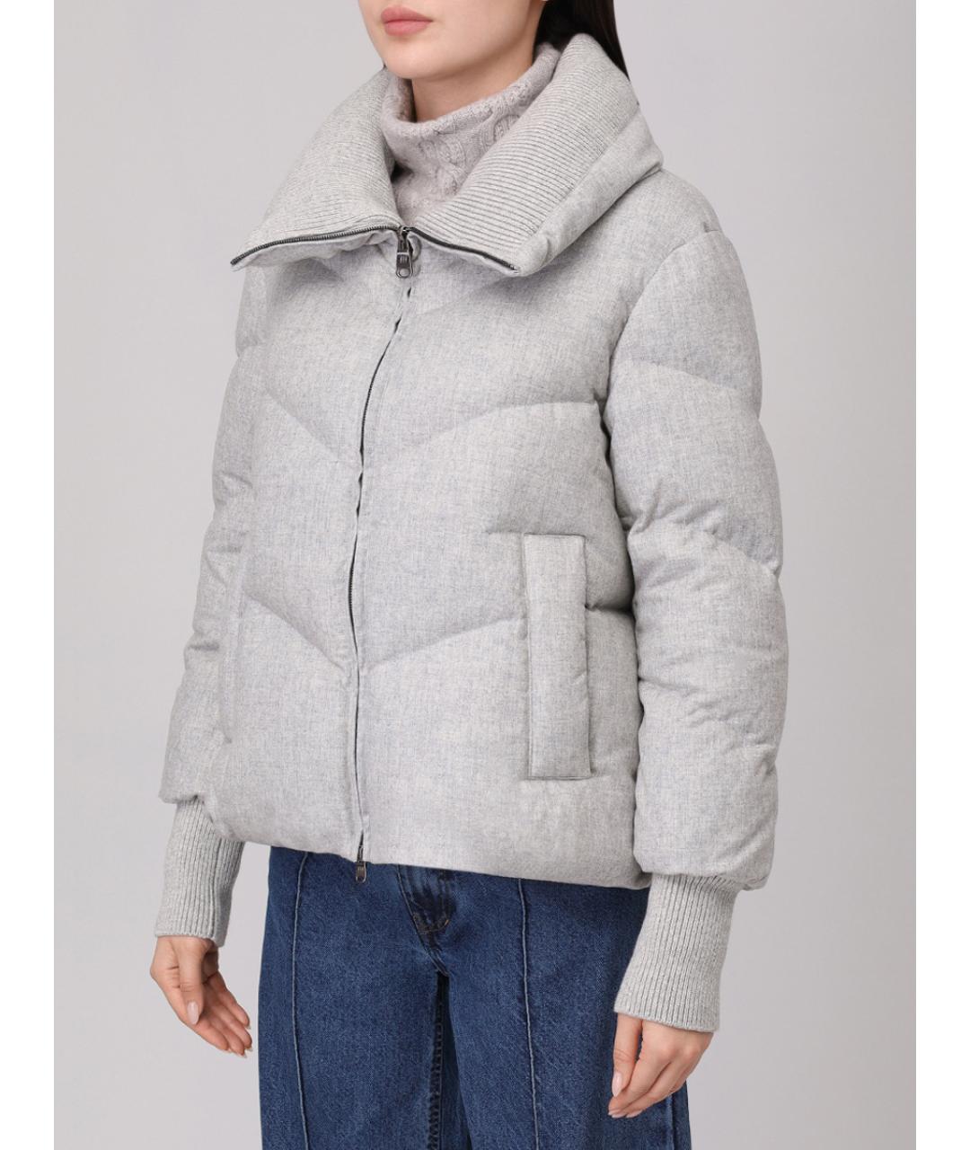HETREGO Серый пуховик, фото 4