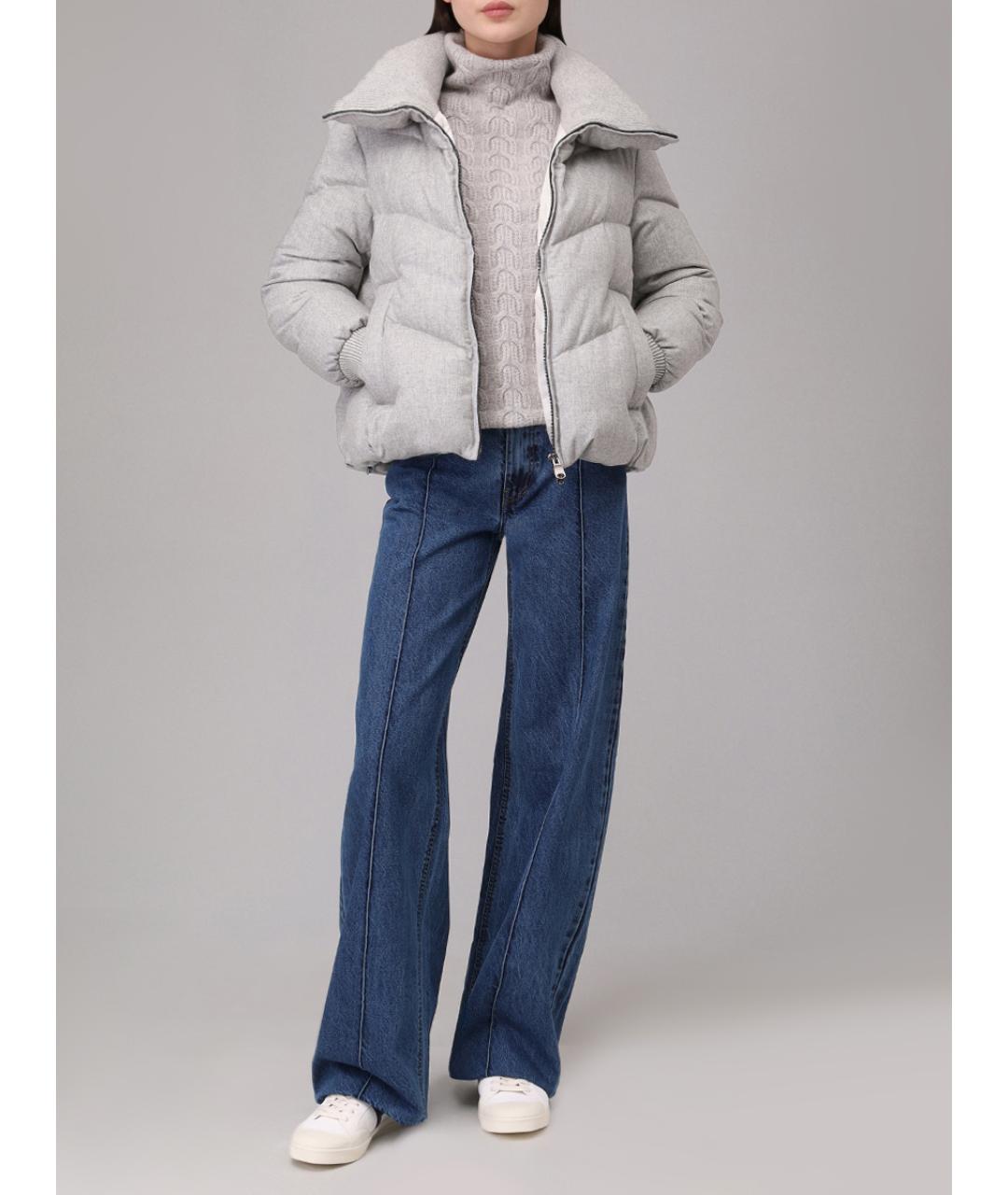 HETREGO Серый пуховик, фото 2