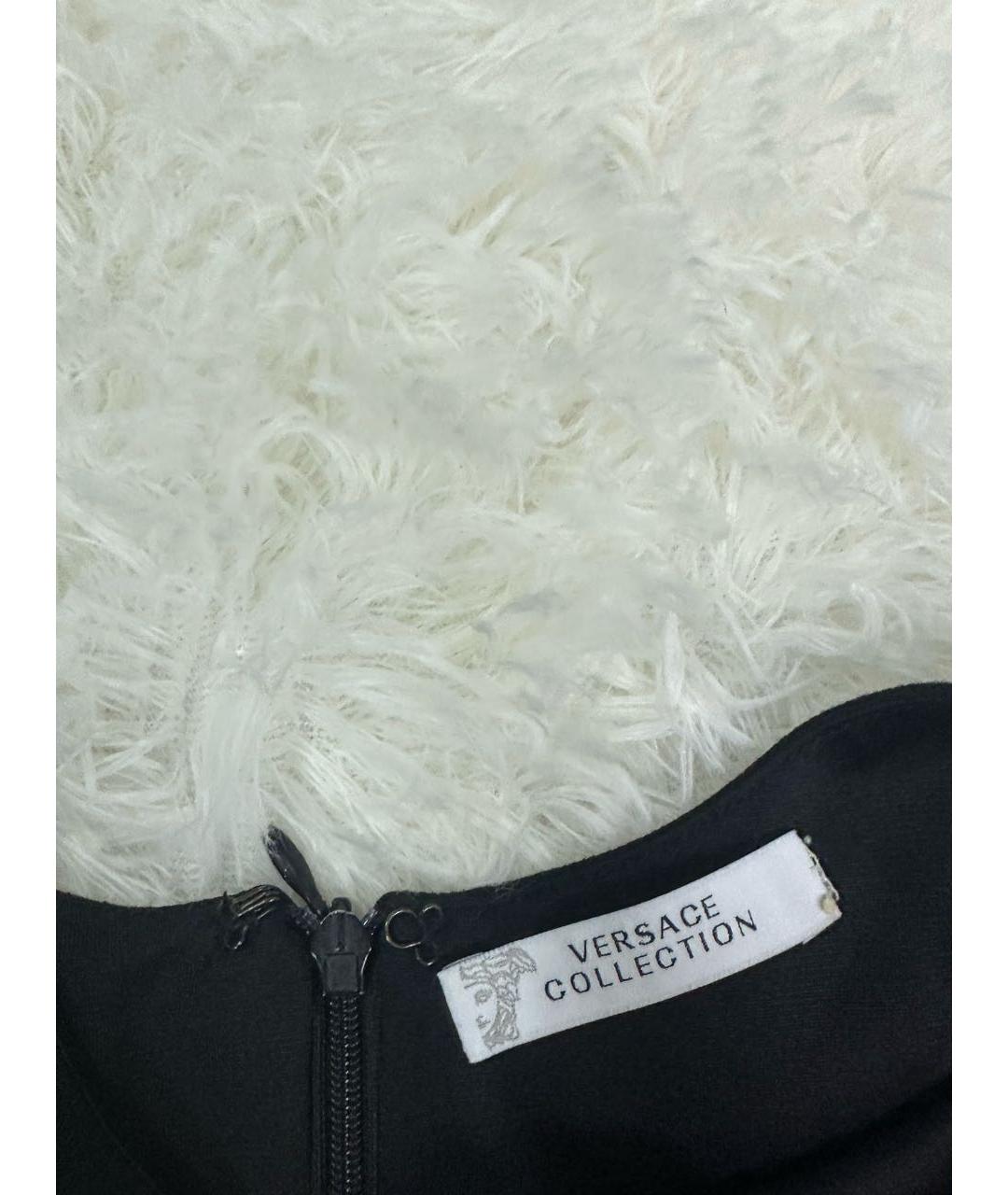 VERSACE Черное коктейльное платье, фото 4