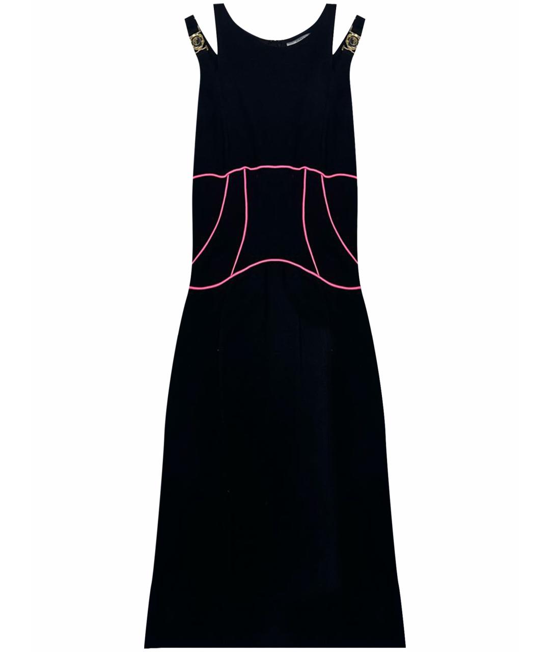 VERSACE Черное коктейльное платье, фото 1