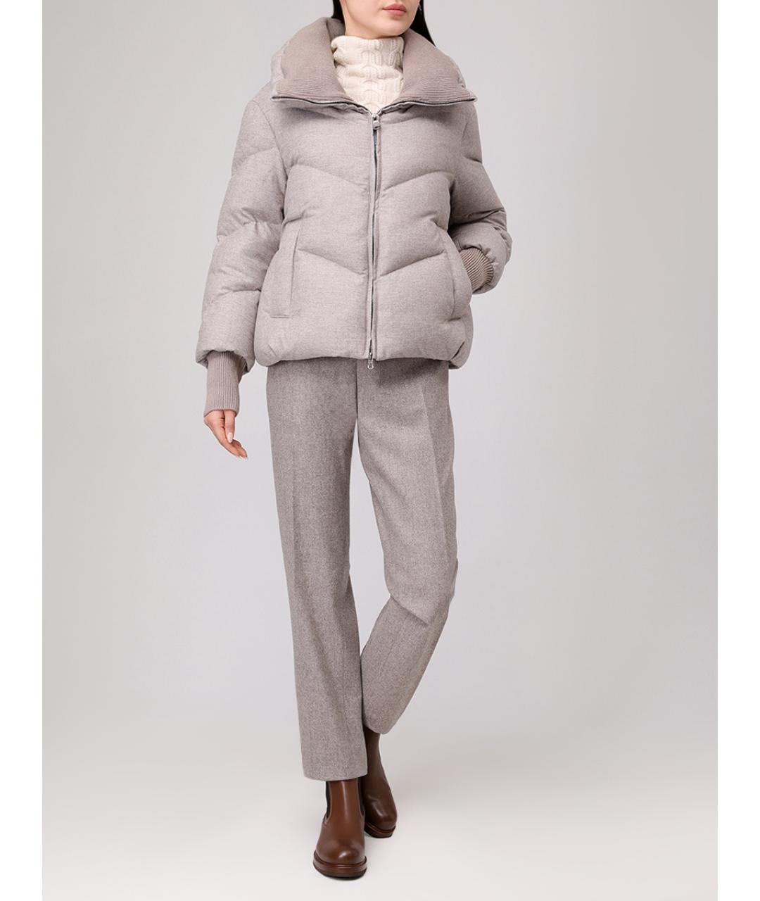 HETREGO Серый пуховик, фото 2