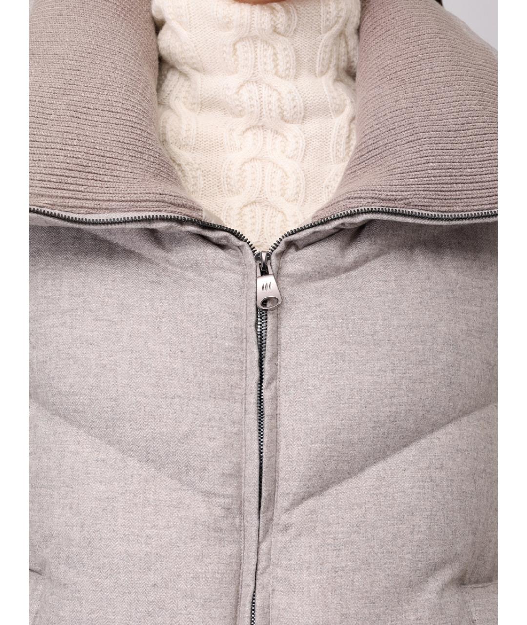 HETREGO Серый пуховик, фото 5