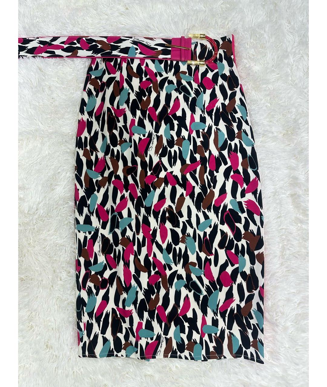 DIANE VON FURSTENBERG Мульти юбка миди, фото 3