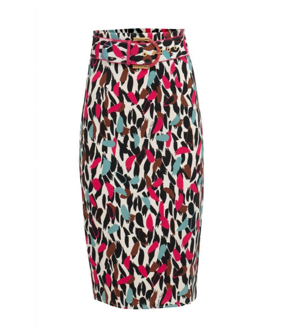 DIANE VON FURSTENBERG Мульти юбка миди, фото 1