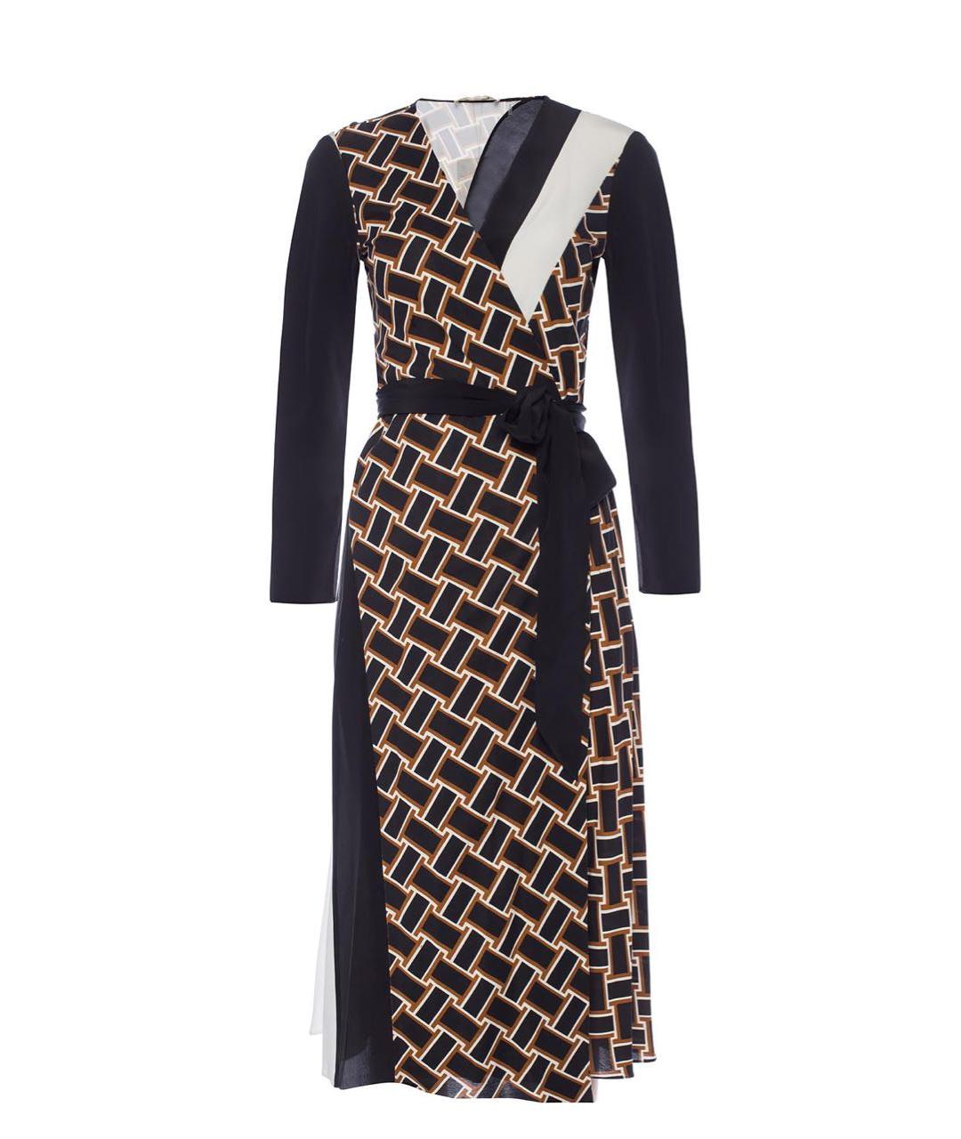 DIANE VON FURSTENBERG Мульти коктейльное платье, фото 1
