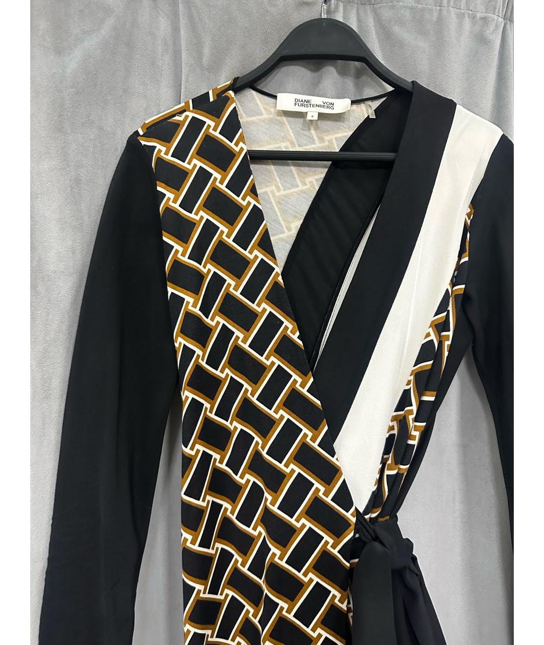 DIANE VON FURSTENBERG Мульти коктейльное платье, фото 7