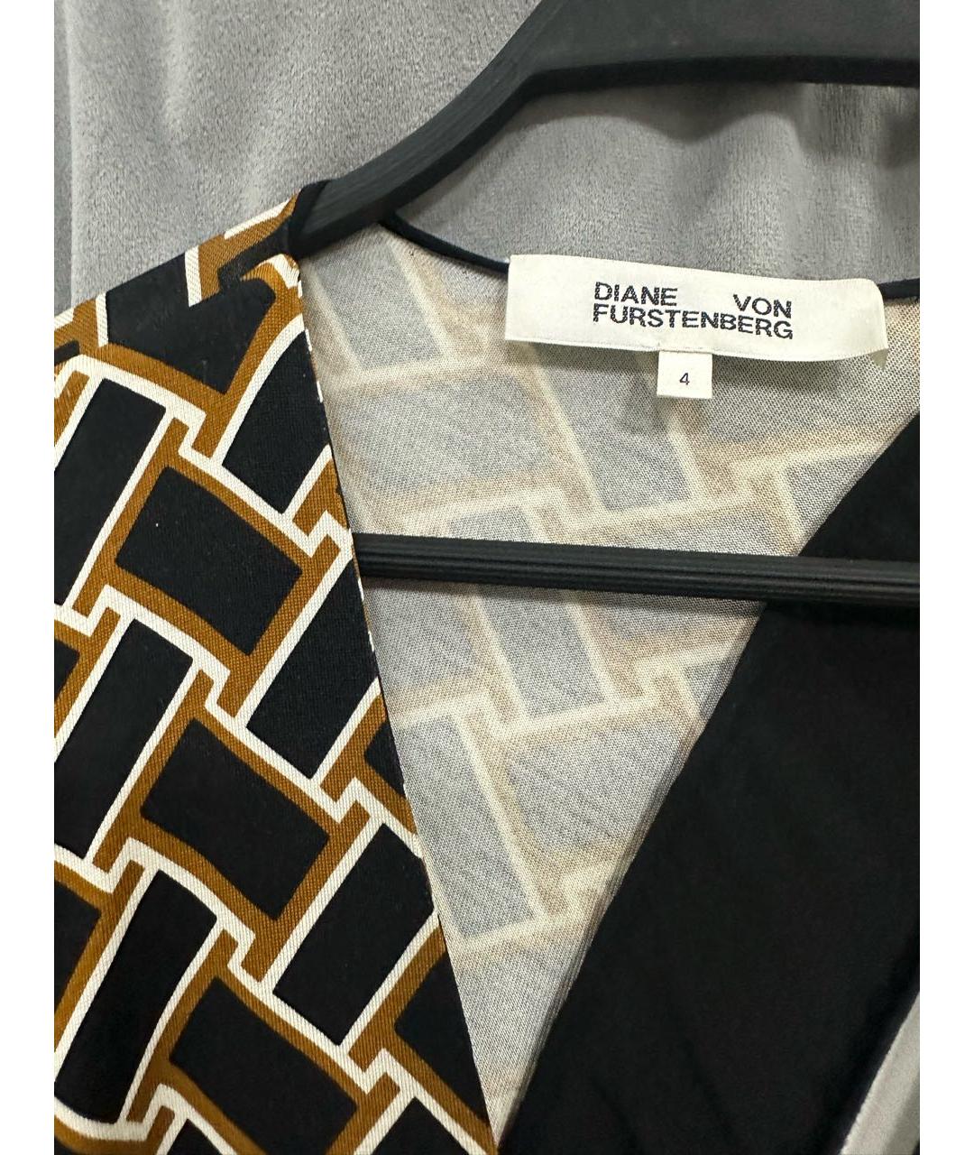 DIANE VON FURSTENBERG Мульти коктейльное платье, фото 6