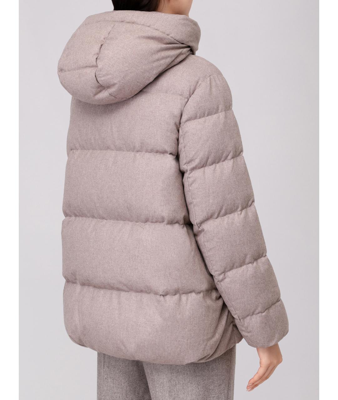 HETREGO Бежевый пуховик, фото 3