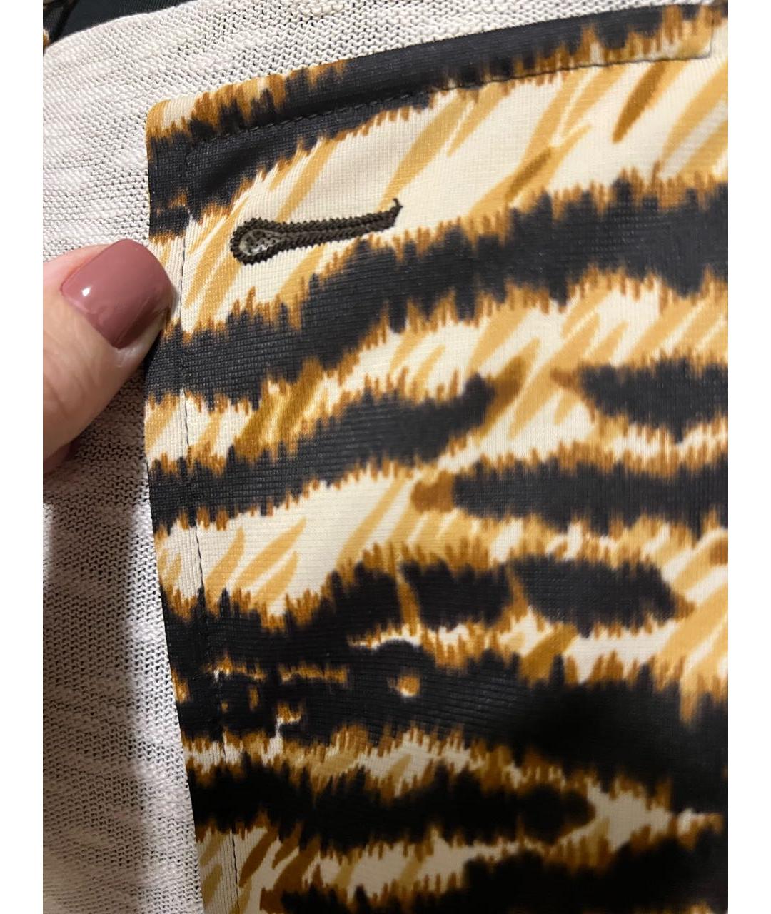 DOLCE&GABBANA Оранжевый полиэстеровый тренч/плащ, фото 6