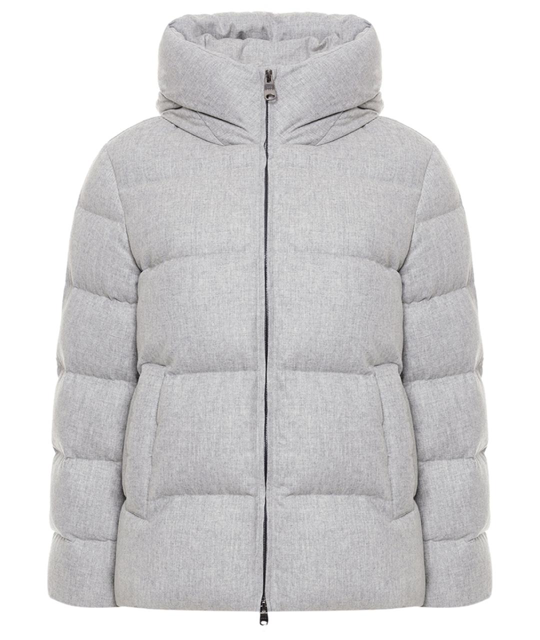 HETREGO Серый пуховик, фото 1