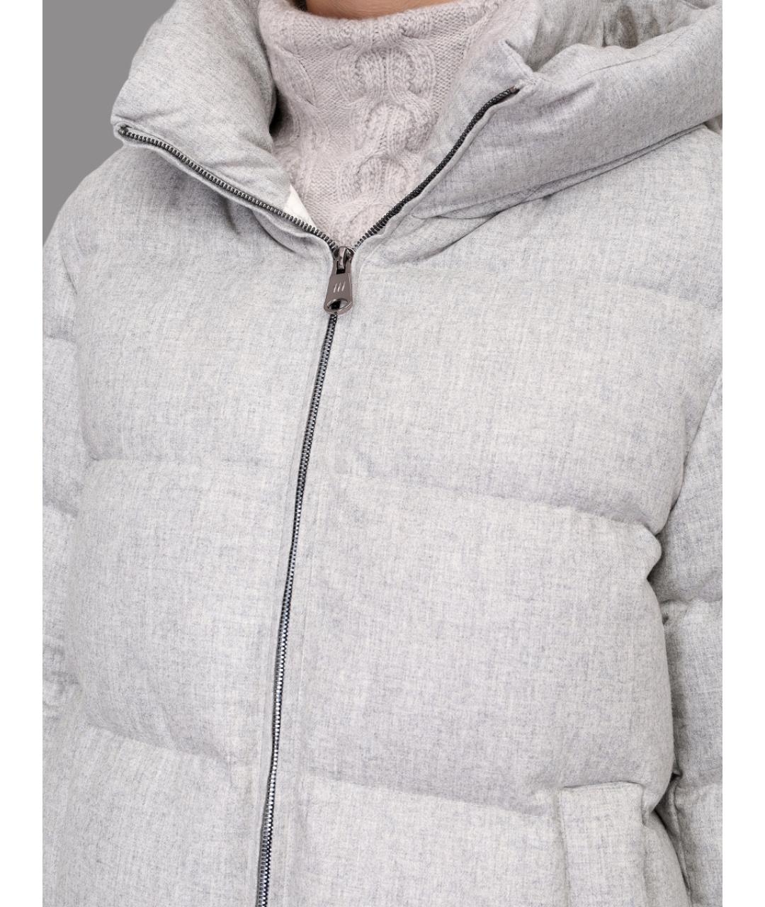 HETREGO Серый пуховик, фото 5