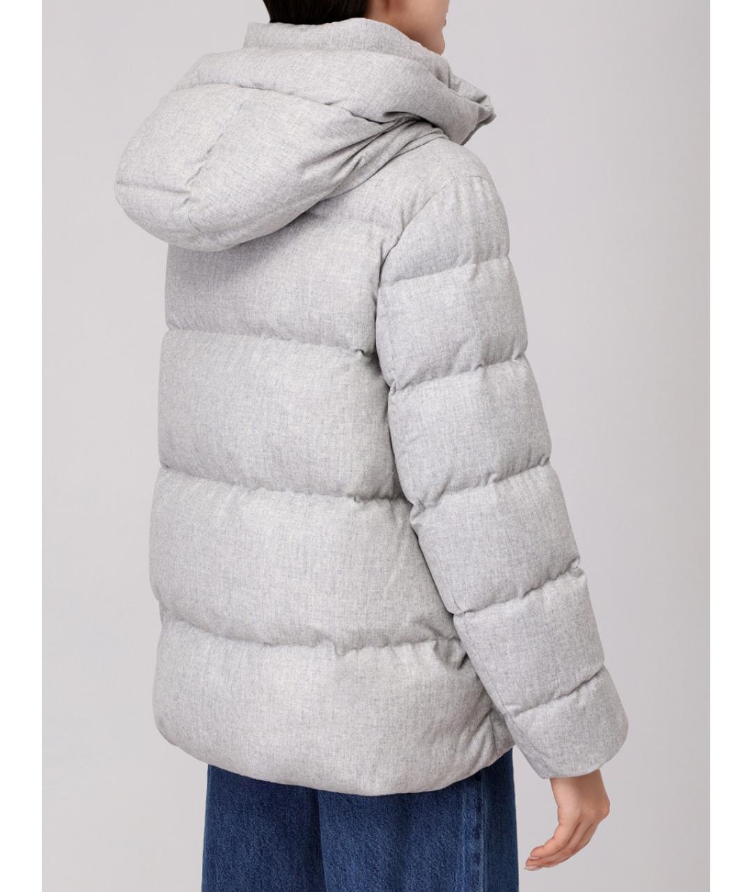 HETREGO Серый пуховик, фото 3