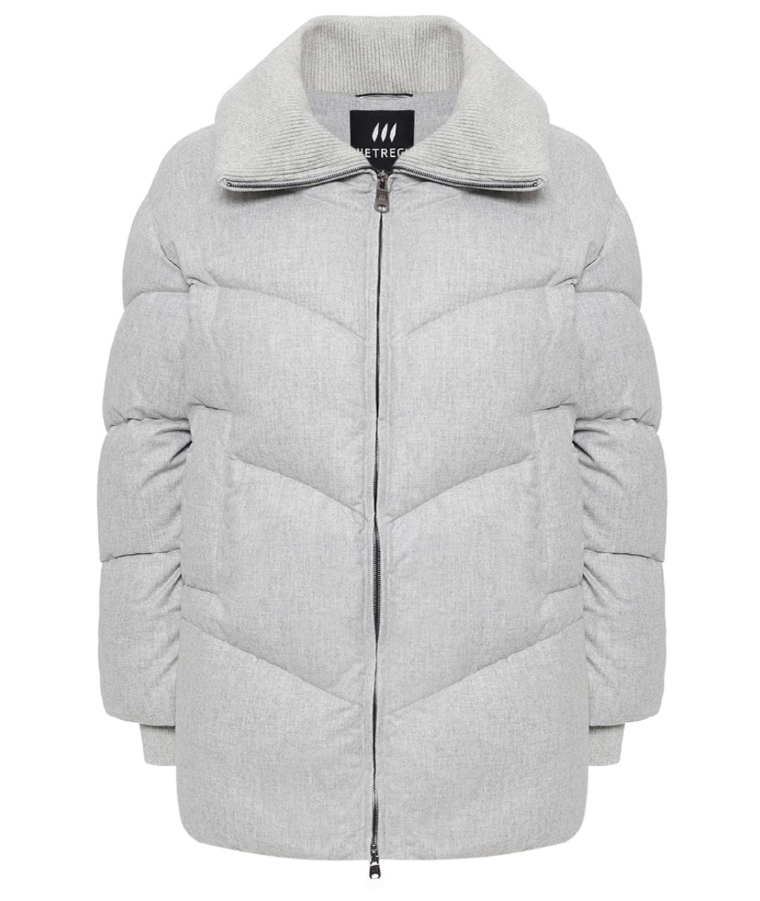 HETREGO Серый пуховик, фото 1
