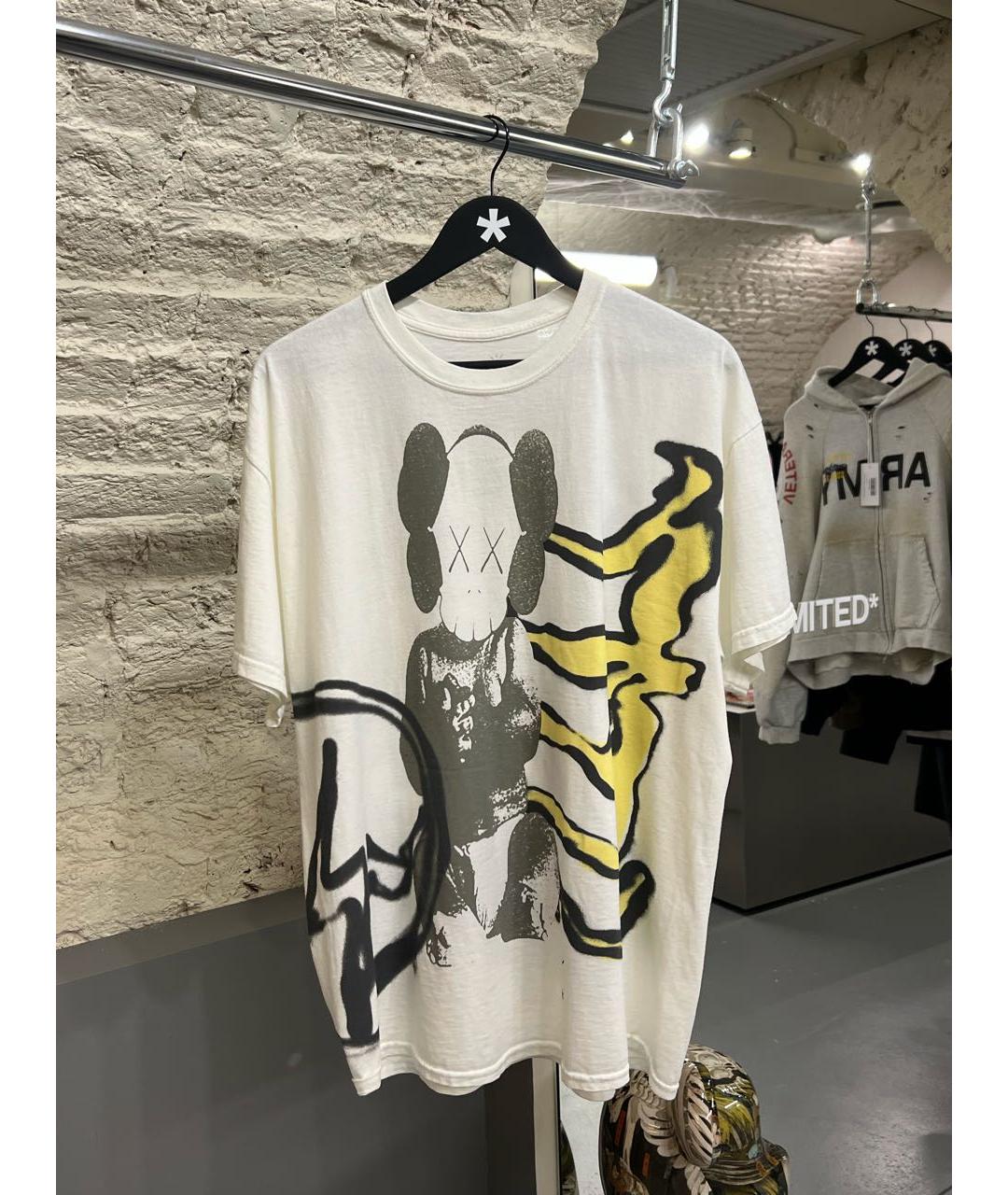 CACTUS JACK BY TRAVIS SCOTT Белая хлопковая футболка, фото 2