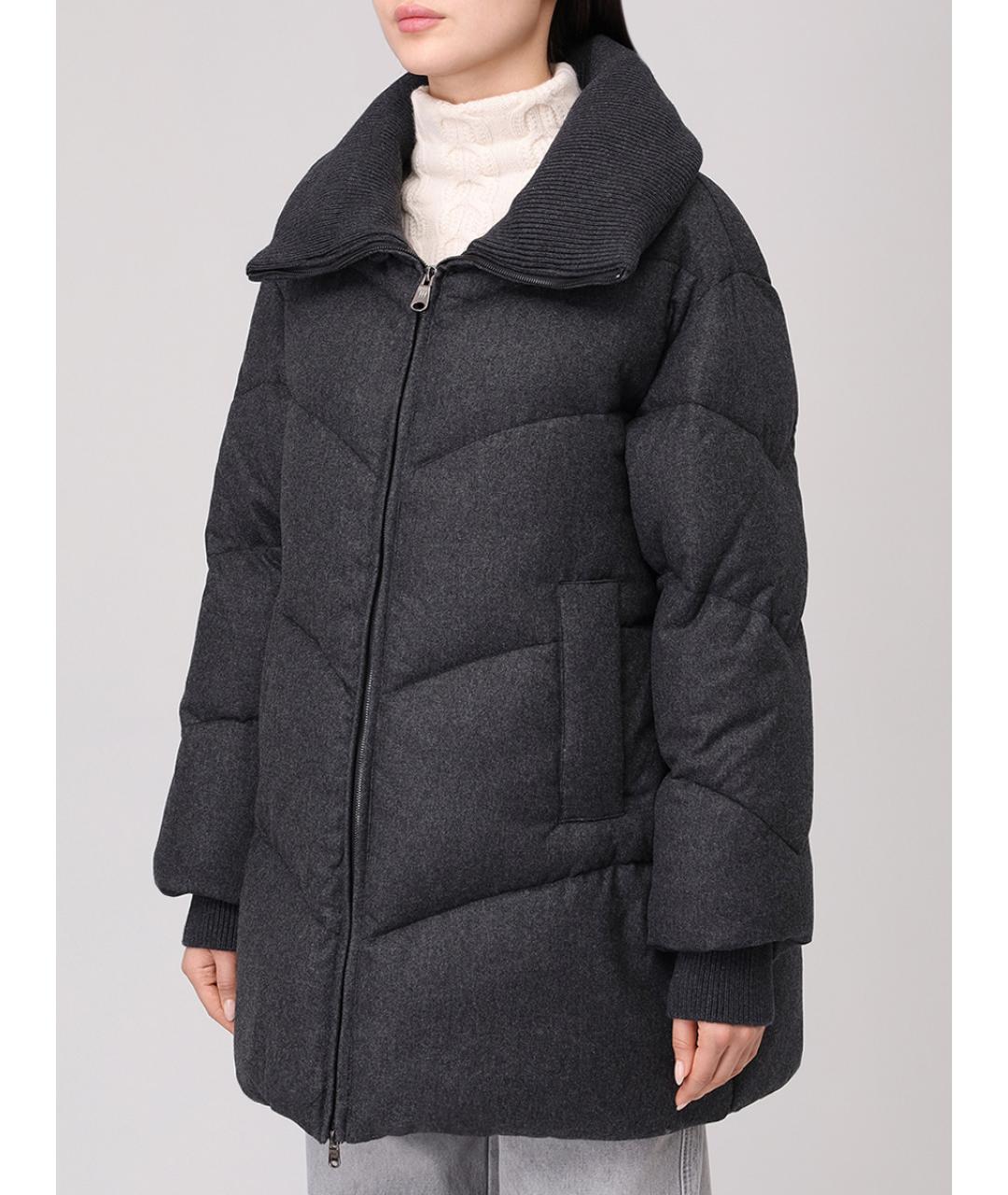 HETREGO Серый пуховик, фото 4