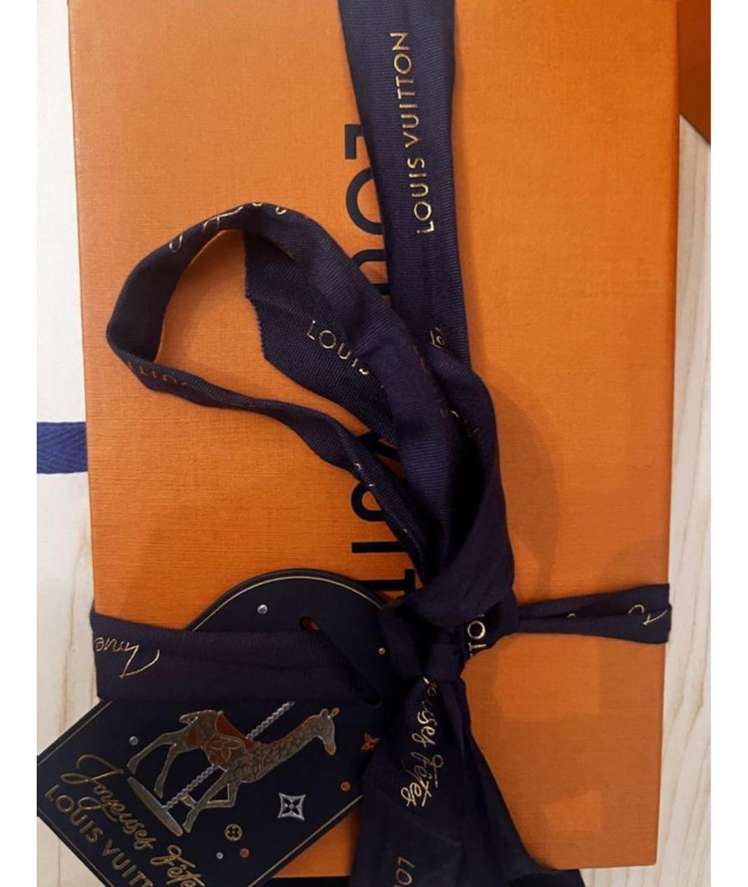 LOUIS VUITTON Черная кашемировая шапка, фото 2