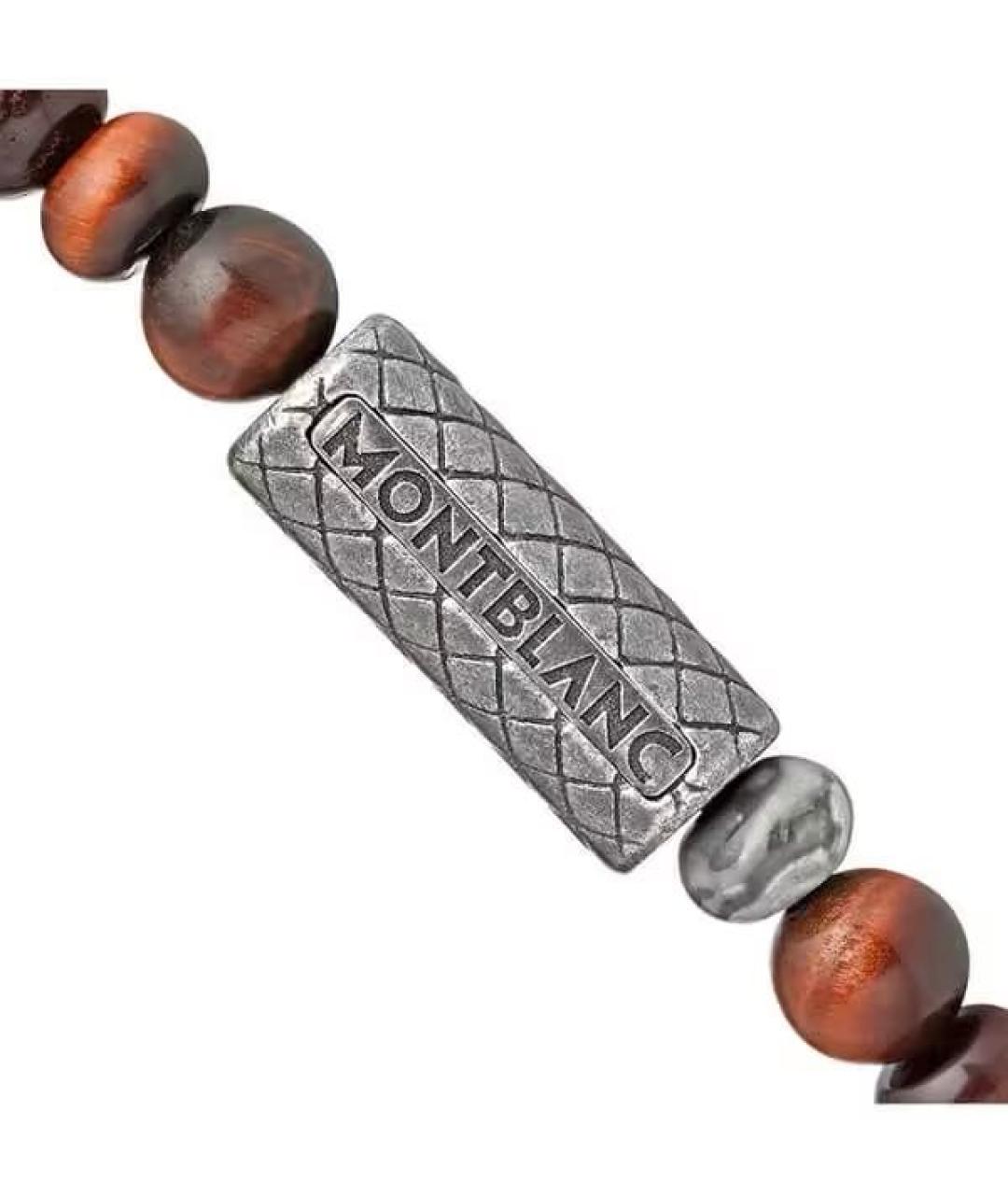 MONTBLANC Коричневый браслет, фото 3