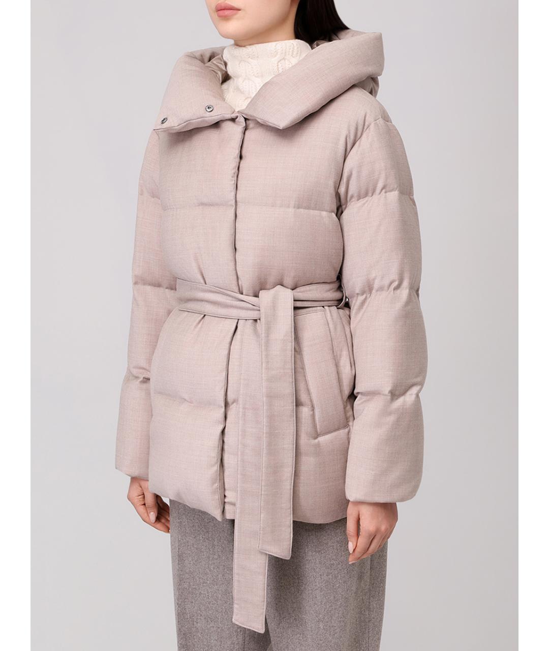 HETREGO Бежевый пуховик, фото 4