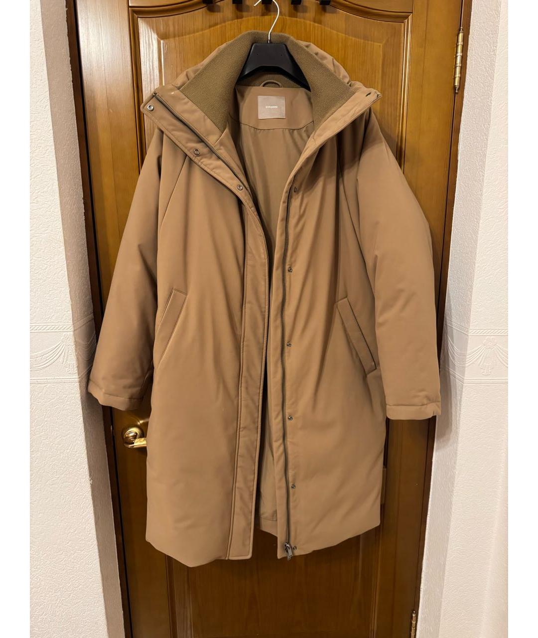 12 STOREEZ Бежевый полиэстеровый пуховик, фото 6