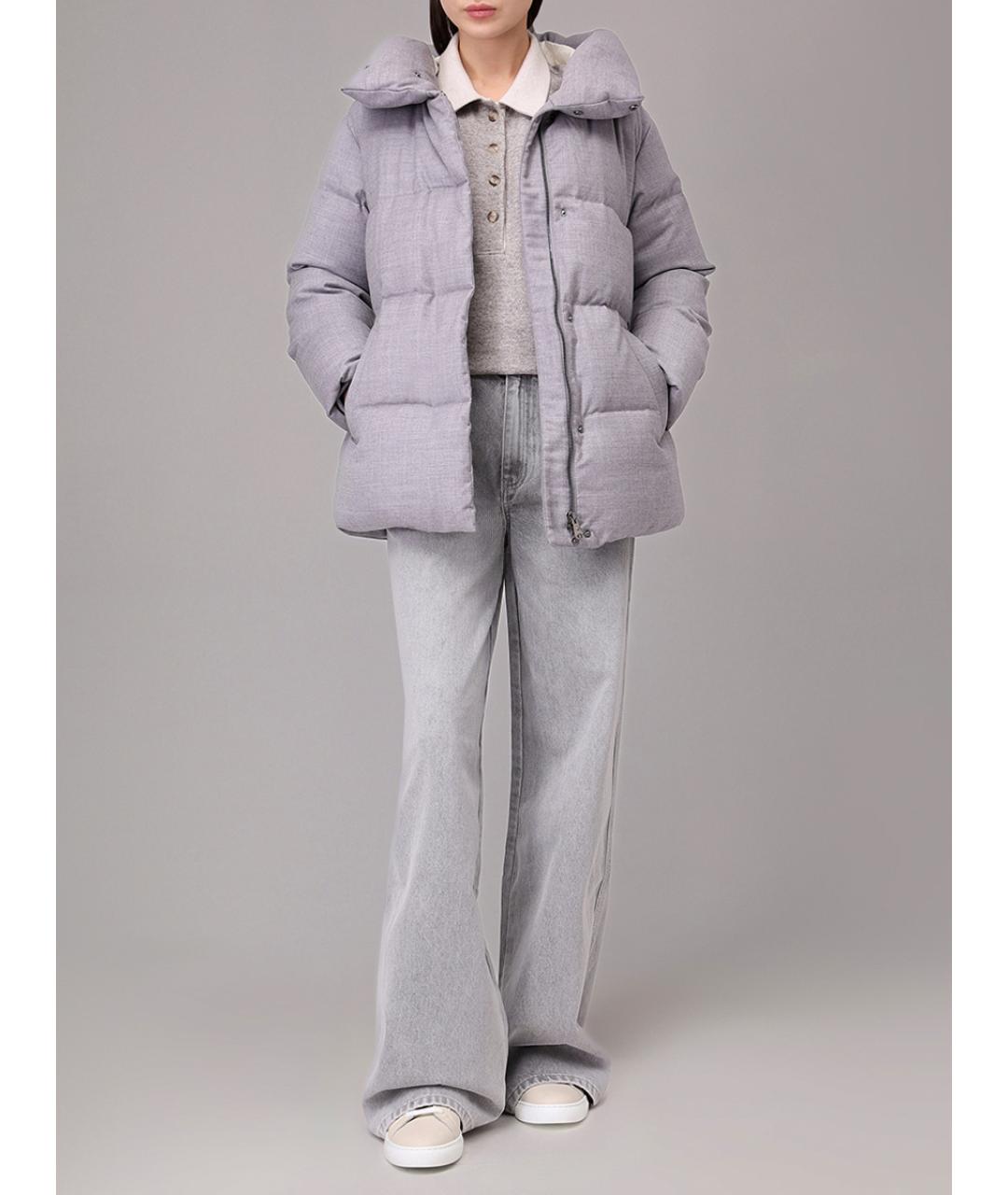 HETREGO Серый пуховик, фото 2