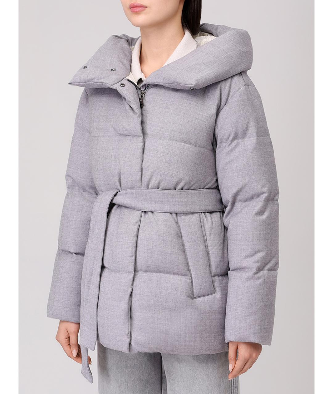 HETREGO Серый пуховик, фото 4