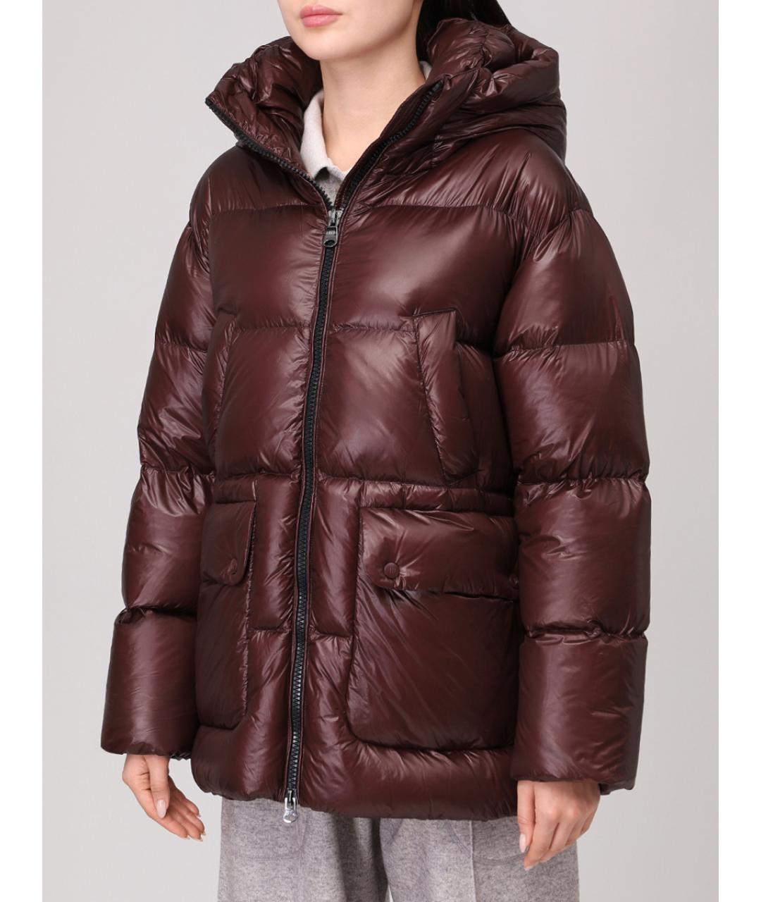 HETREGO Бордовый пуховик, фото 4