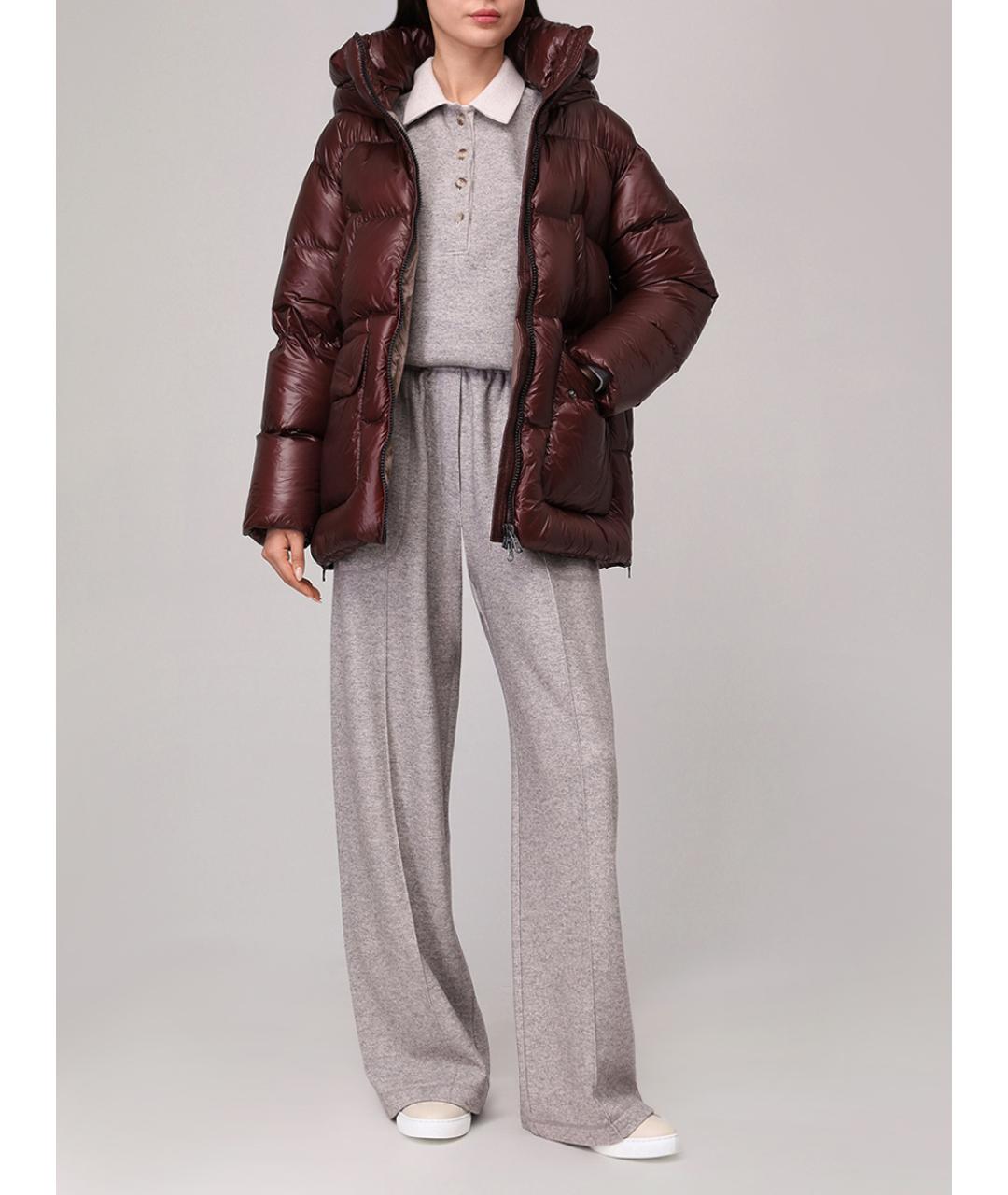 HETREGO Бордовый пуховик, фото 2